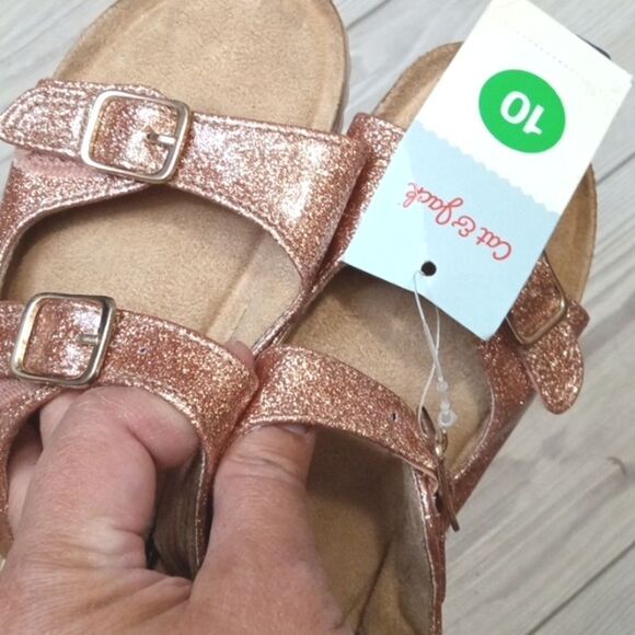 (17-3616) 🔥3/$20🔥  Cat & Jack  Sandals Size 10 - Picture 6 of 10